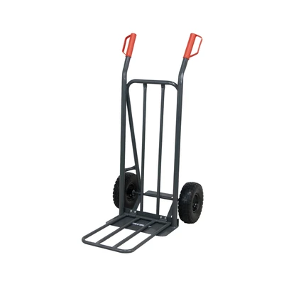 Gambar Maxbuilt 55x79x118 cm Troli Barang Lipat 250 Kg - Abu-Abu