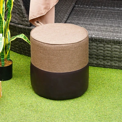 Gambar Soleil Bangku Fabric Choco Dip