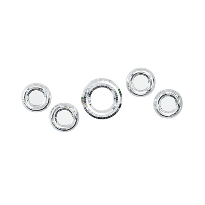 Gambar Informa Dekorasi Dinding Set 5 pcs - Silver