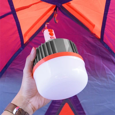Gambar APA Lampu Lentera Rechargeable 900 Lumen Cool Daylight - Putih