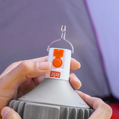Gambar APA Lampu Lentera Rechargeable 900 Lumen Cool Daylight - Putih