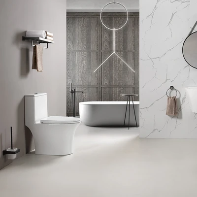 Gambar Acroz Kloset Duduk Siphonic Monoblock A8866 - Putih