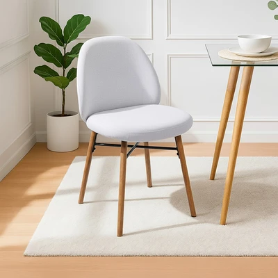 Gambar Informa Sophia Kursi Makan Fabric - Krem Beige