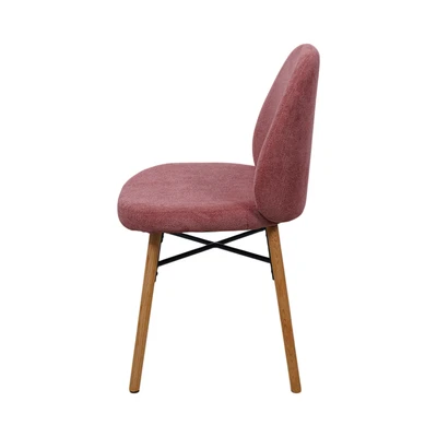 Gambar Informa Sophia Kursi Makan Fabric - Merah Terracotta