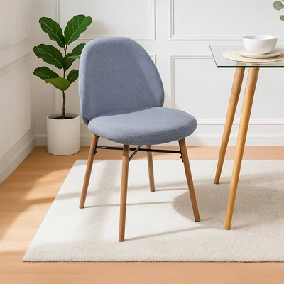Gambar Informa Sophia Kursi Makan Fabric - Abu-Abu