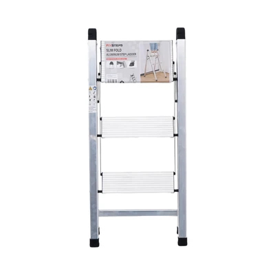 Gambar Fixsteps Tangga Lipat Aluminium 3 Steps - Silver