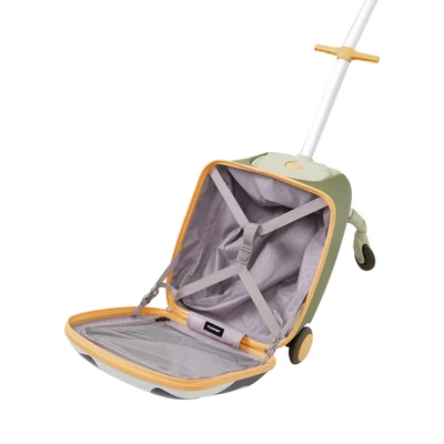 Gambar Passport Koper Anak PP Sittable Panda 20 Inch - Hijau