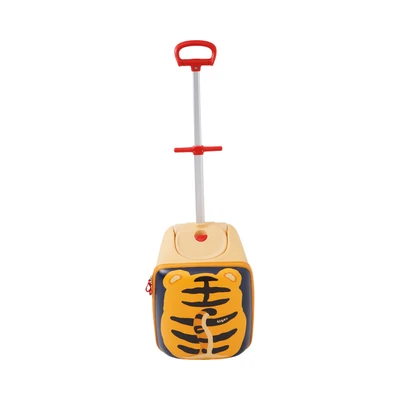 Gambar Passport Koper Anak PP Sittable Tiger 20 Inch - Oranye