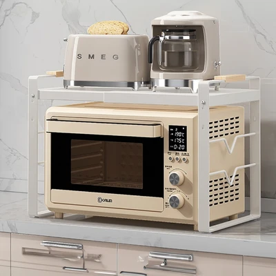Gambar Stora Rak Microwave 1 Tingkat Extendable - Putih