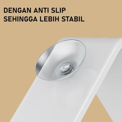 Gambar Stora Rak Microwave 1 Tingkat Extendable - Putih