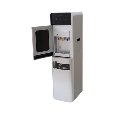 Gambar Klaz Dispenser Air Bottom Loading Thermoelectric Cooling Dengan Pintu - Silver