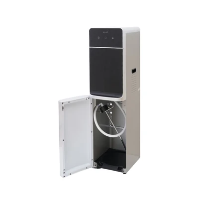Gambar Klaz Dispenser Air Bottom Loading Thermoelectric Cooling Dengan Pintu - Silver