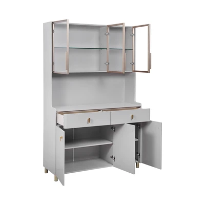 Gambar Informa Ivest Lemari Kabinet Dapur High - Cokelat Taupe