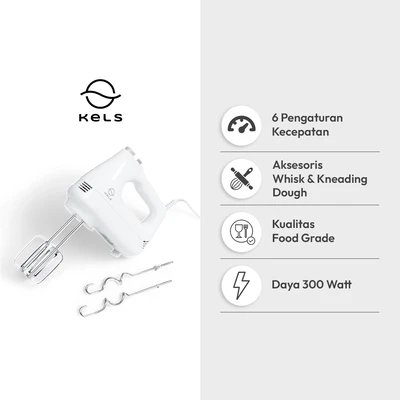 Gambar Kels Delly Hand Mixer - Putih