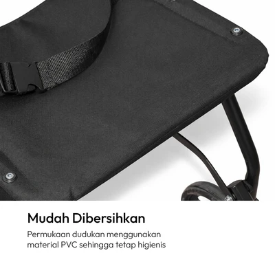 Gambar Galena Kursi Roda Travel HY9805-1 - Hitam