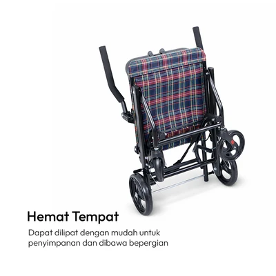 Gambar Galena Kursi Roda Lipat Traveling Kf9805-2 - Mix