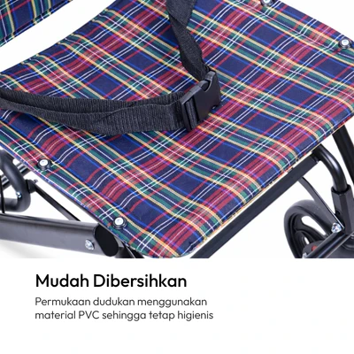 Gambar Galena Kursi Roda Lipat Traveling Kf9805-2 - Mix