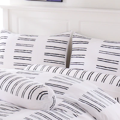 Gambar Sleeplite 180x200 cm Set 6 Pcs Seprai King Microfiber Abstrak Mara