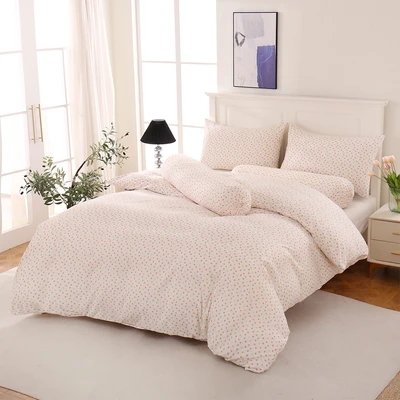 Gambar Sleeplite 160x200 cm Set 6 Pcs Seprai Queen Microfiber Abstrak Naya