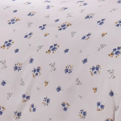 Gambar Sleeplite 120x200 cm Set 4 Pcs Seprai Single Microfiber Flower Yola