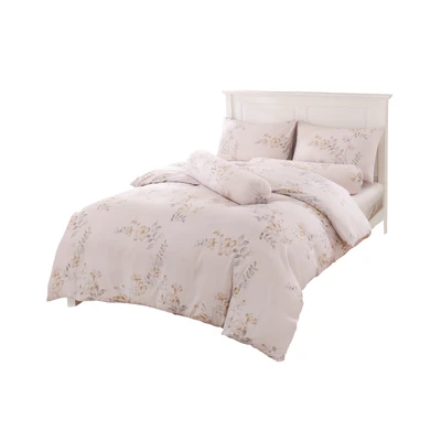 Gambar Sleeplite 160x200 cm Set 6 Pcs Seprai Queen Microfiber Flower Stel