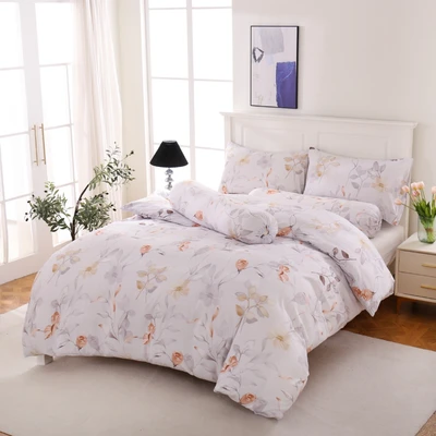 Gambar Sleeplite 180x200 cm Set 6 Pcs Seprai King Microfiber Flower Cel