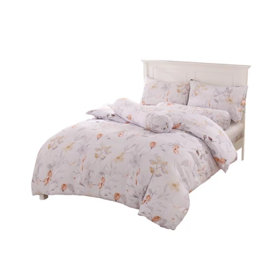 Gambar Sleeplite 180x200 cm Set 6 Pcs Seprai King Microfiber Flower Cel