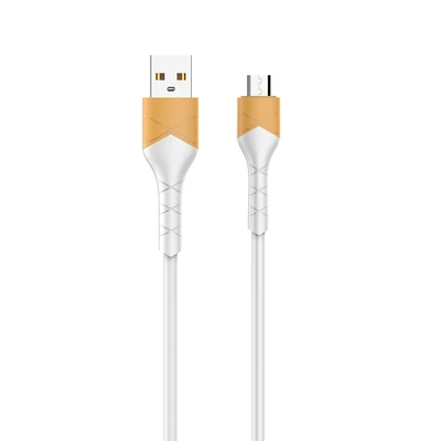 Gambar Sovox Kabel Charger USB-A To Micro USB TPE 30 Watt 1.2 Meter - Putih