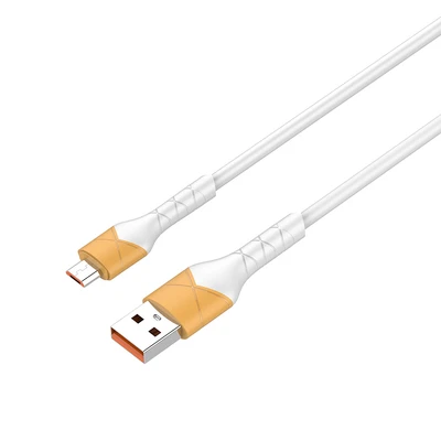 Gambar Sovox Kabel Charger USB-A To Micro USB TPE 30 Watt 1.2 Meter - Putih
