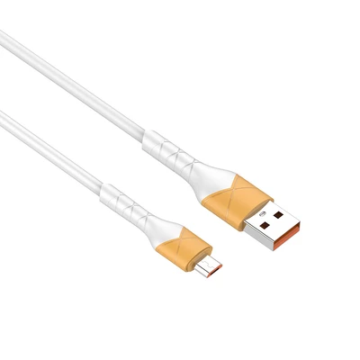Gambar Sovox Kabel Charger USB-A To Micro USB TPE 30 Watt 1.2 Meter - Putih