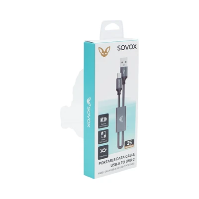Gambar Sovox Kabel Charger Portable USB-A To USB-C