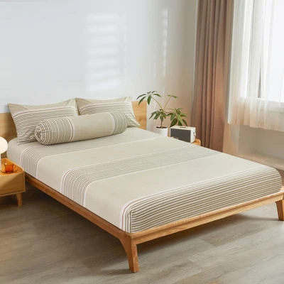 Gambar Informa 160x200 cm Set 5 Pcs Seprai Queen Katun Lyocell Akari