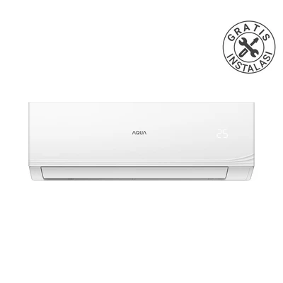 Gambar [Gratis Instalasi] Aqua Air Conditioner Standard 1/2 PK AQA-KCR5FQBL