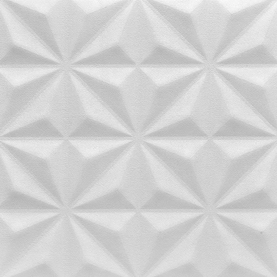 Gambar Forhom 70x70x0.5 cm Wallpaper 3D Foam Diamond - Putih