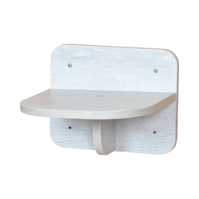 Gambar Pet Kingdom 25x26.5x20 cm Tempat Tidur Kucing Dinding 811 - Abu-Abu