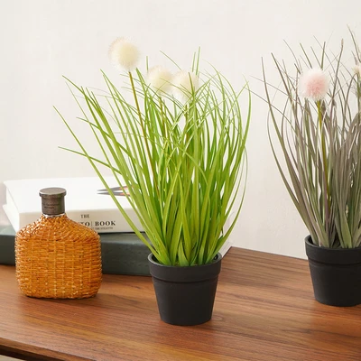 Gambar Informa Bunga Artifisial Mini Light Dengan Pot 18.5x9x32 cm Set 2 Pcs - Mix