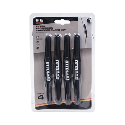 Gambar Otto Klasse Set 4 Pcs Pelindung Pintu Mobil Edge Strip - Hitam