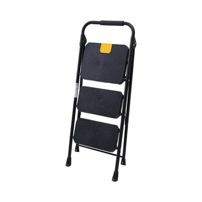 Gambar Fixsteps 1 mtr Tangga Lipat Steel 3 Step - Hitam