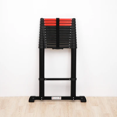 Gambar Fixsteps 5.1 Mtr Tangga Teleskopik Soft Close 13 Step - Hitam