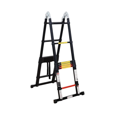 Gambar Fixsteps 5 Mtr Tangga Teleskopik Soft Close 2X7 Step - Hitam