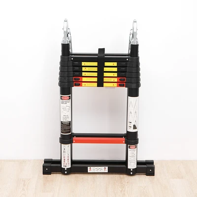 Gambar Fixsteps 5 Mtr Tangga Teleskopik Soft Close 2X7 Step - Hitam
