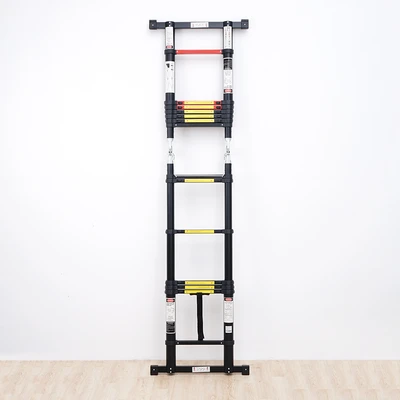 Gambar Fixsteps 5 Mtr Tangga Teleskopik Soft Close 2X7 Step - Hitam