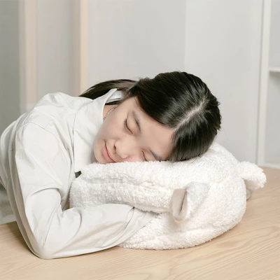 Gambar Ataru Bantal Tidur Dacron Sheep O 30x32x15 cm - Putih