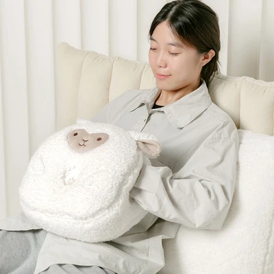 Gambar Ataru Bantal Tidur Dacron Sheep O 30x32x15 cm - Putih