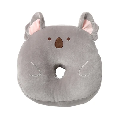 Gambar Ataru Bantal Tidur Dacron Koala O 30x32x15 cm - Abu-abu