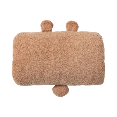 Gambar Ataru Bantal Tidur Dacron Bear 36x23x15 cm - Cokelat