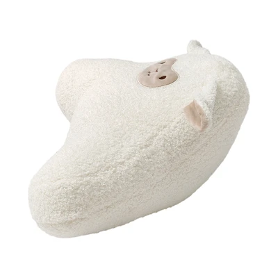 Gambar Ataru Bantal Pinggang Dacron Sheep 46x20x28 cm - Putih