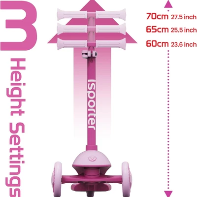 Gambar Paso Skuter Isporter M3z - Pink