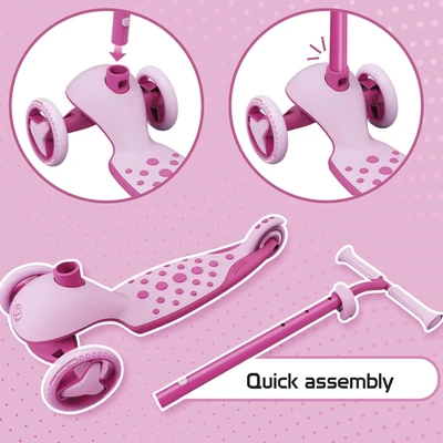 Gambar Paso Skuter Isporter M3z - Pink