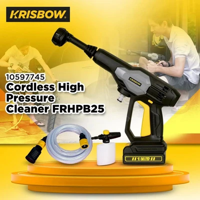 Gambar Krisbow Cordless High Pressure Cleaner FRHPB25